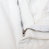 Summer ripped straight leg five quarter jeans