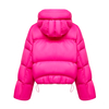 New dopamine powder hooded cotton jacket