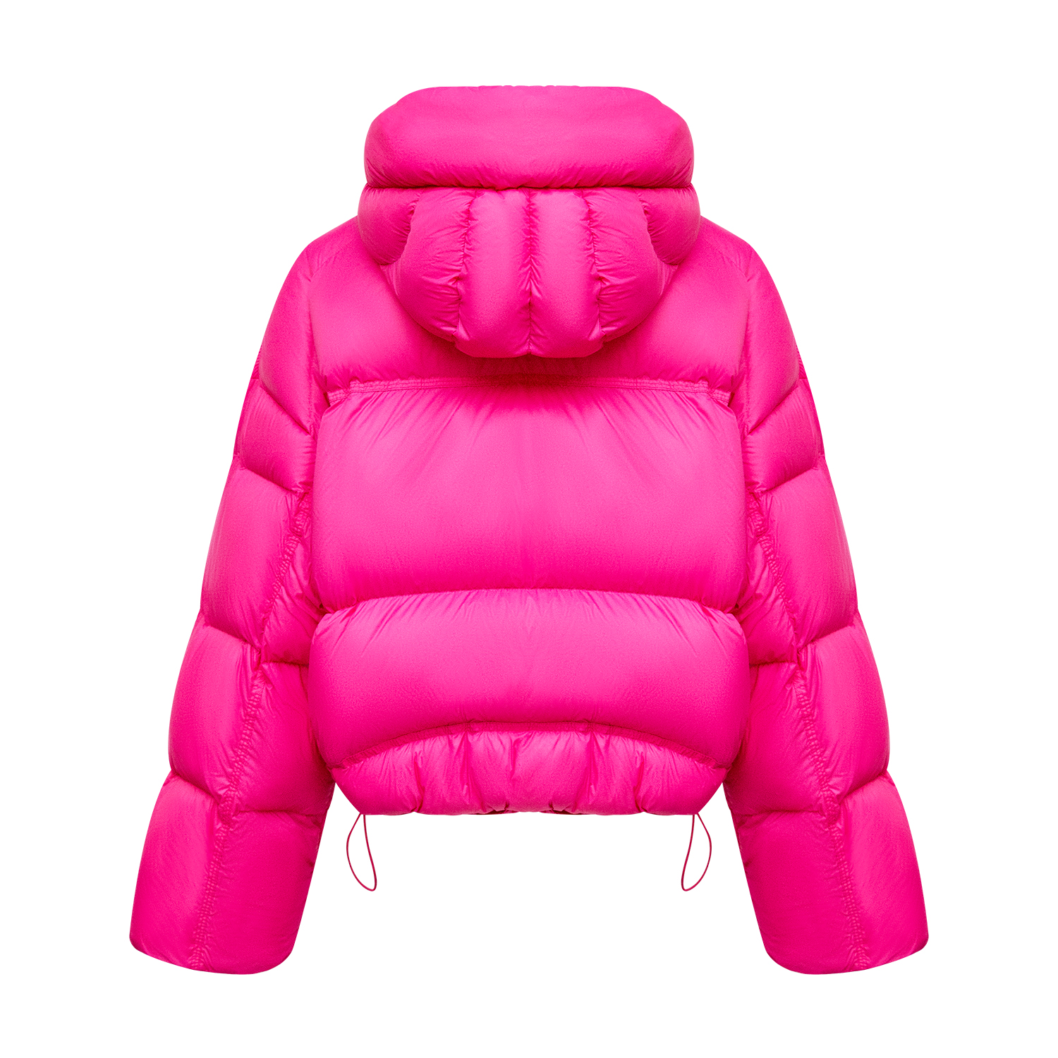 New dopamine powder hooded cotton jacket
