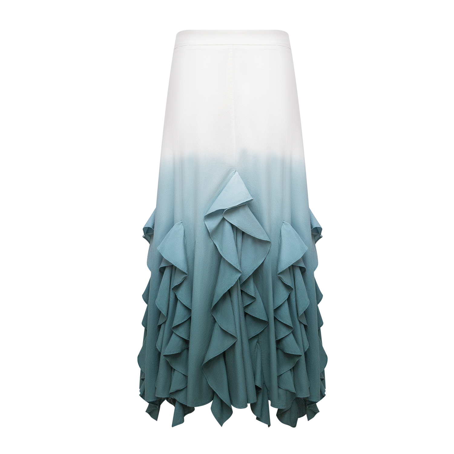 Fashion gradient half skirt