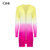 New color blocked knitted cardigan
