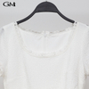 Summer Women's Vintage Square Neck Split Dress
