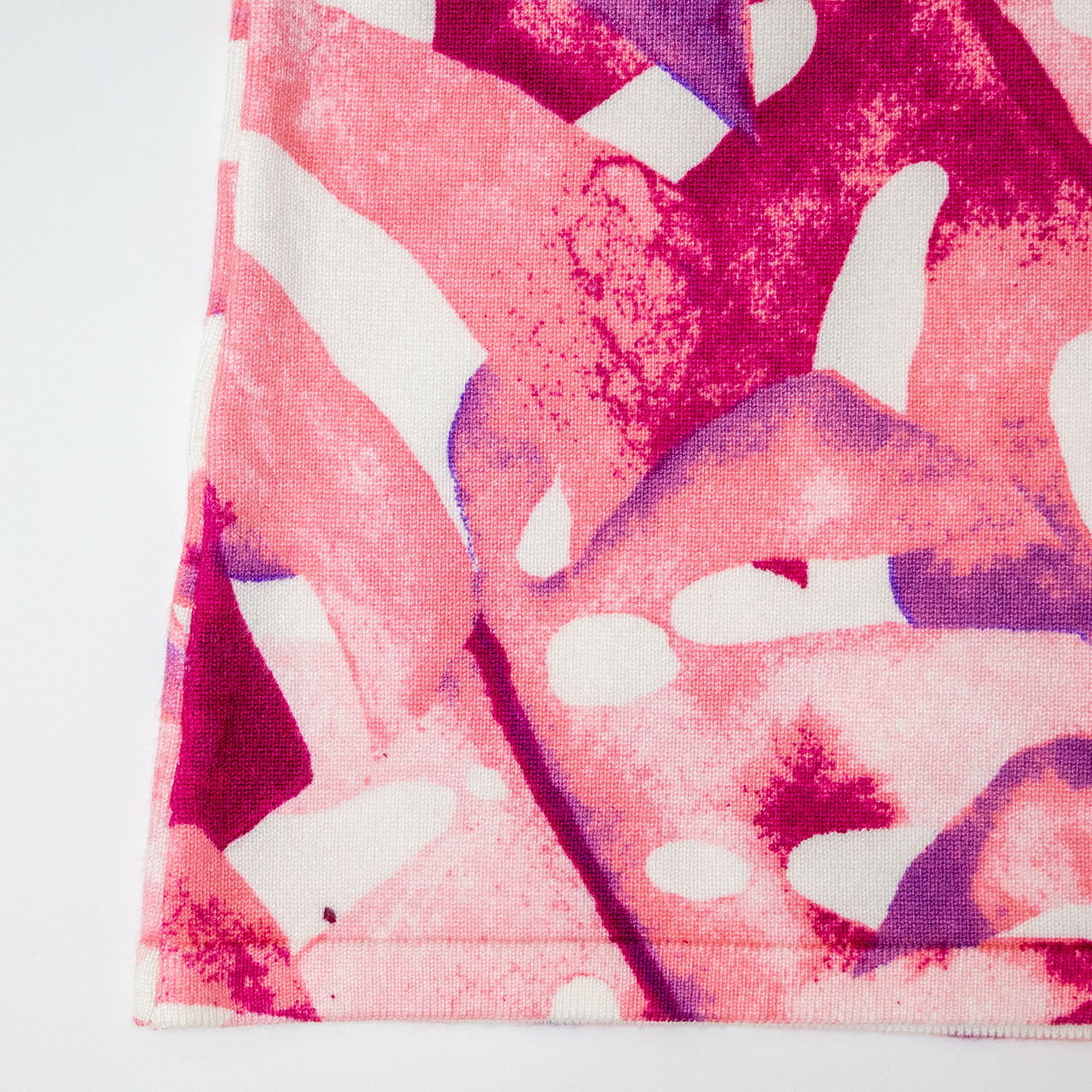 New exquisite printed round neck knitted top