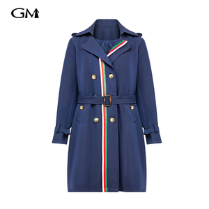 New college style lace up mid length windbreaker