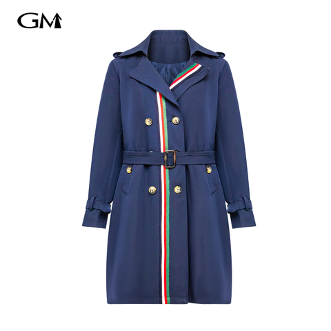 New college style lace up mid length windbreaker