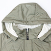 Fashionable and minimalist long sleeved cotton jacket