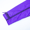New hooded purple cotton jacket