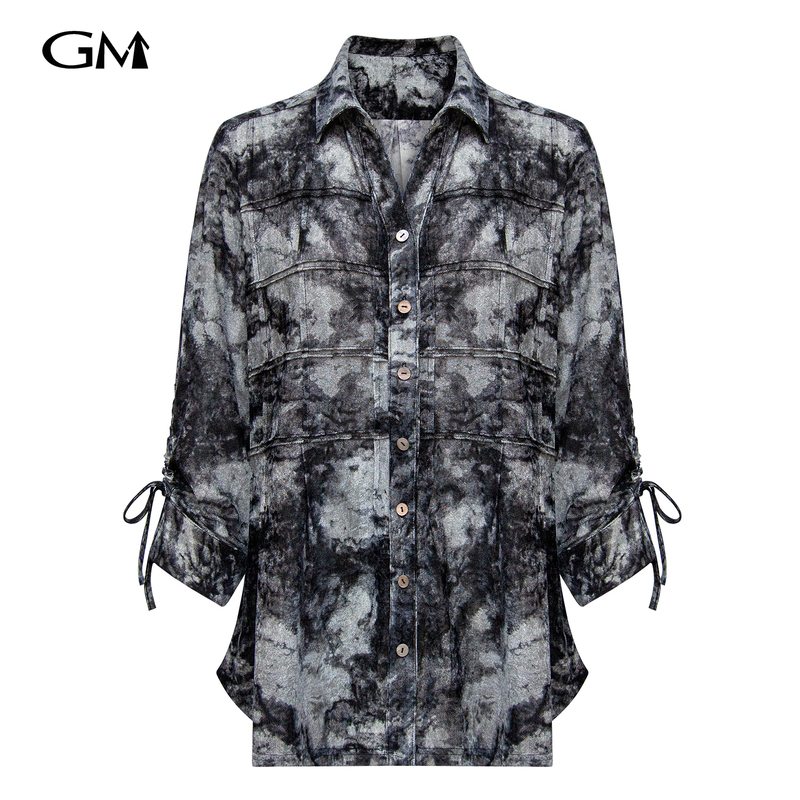 New versatile printed long sleeved shirt