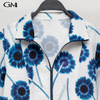 Fashion Women's Flower Print Coat