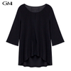 New Summer Loose Round Neck Pullover Top