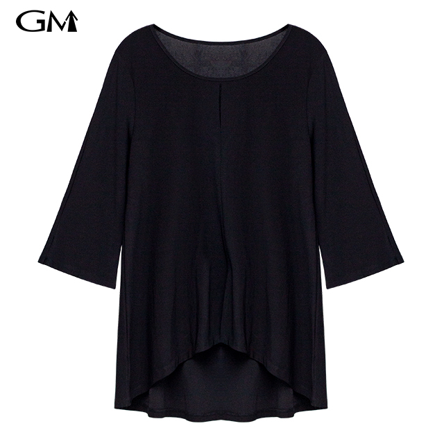 New Summer Loose Round Neck Pullover Top