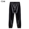 New PU leather black pants