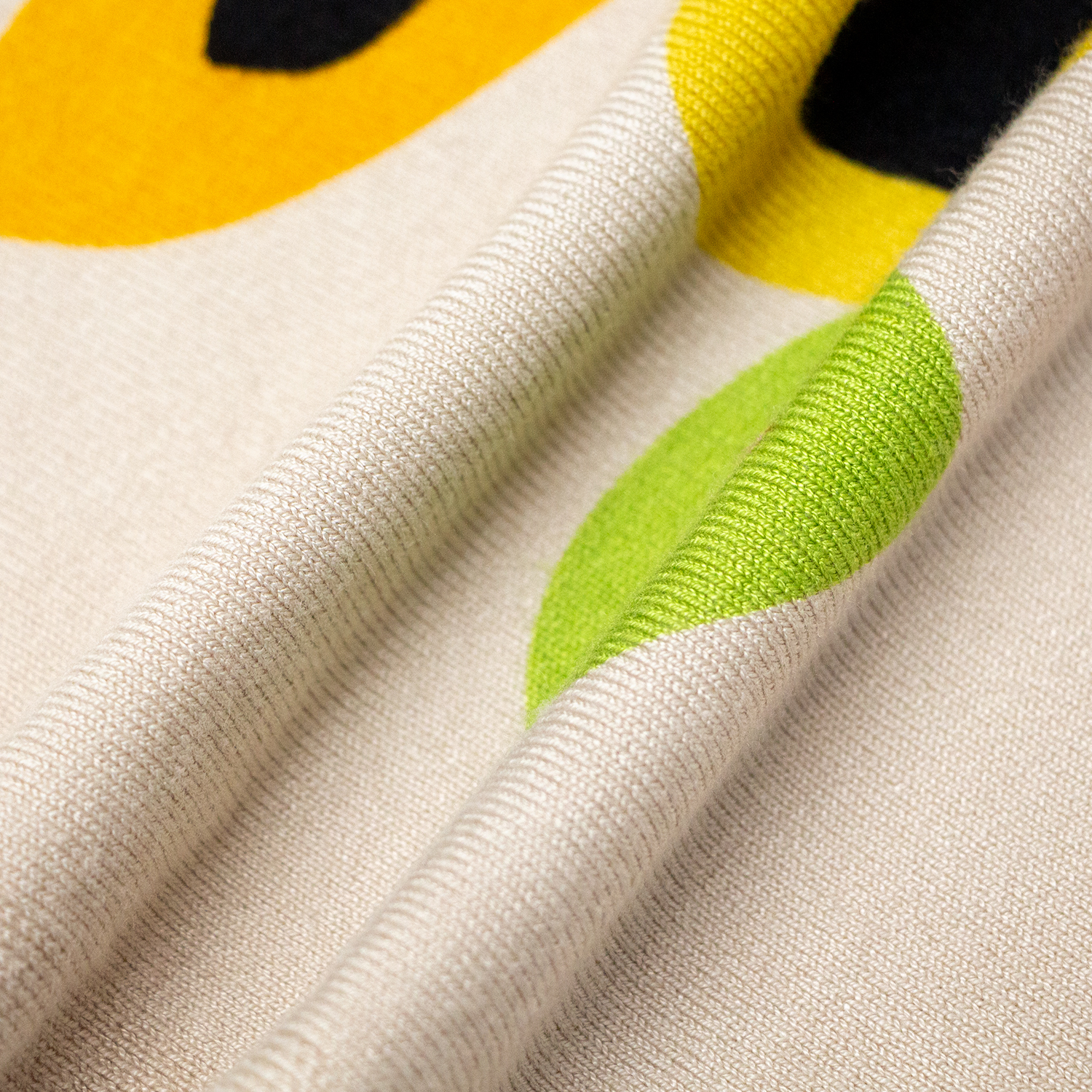 New geometric printed knitted top