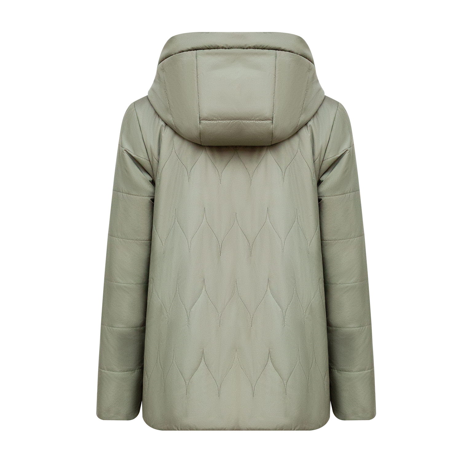 Fashionable and minimalist long sleeved cotton jacket