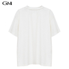 Summer New Style Relaxed White T-shirt