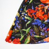 New V-neck printed dress