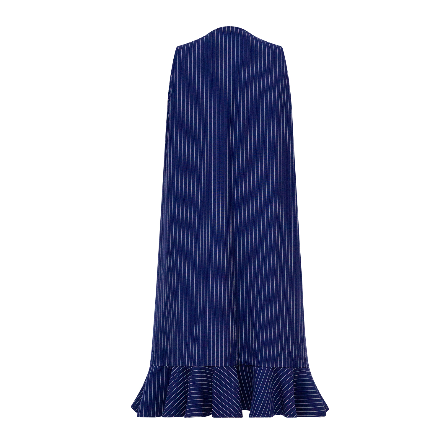 New college style striped V-neck dress