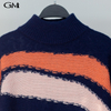 Winter simple round neck knitting pullover