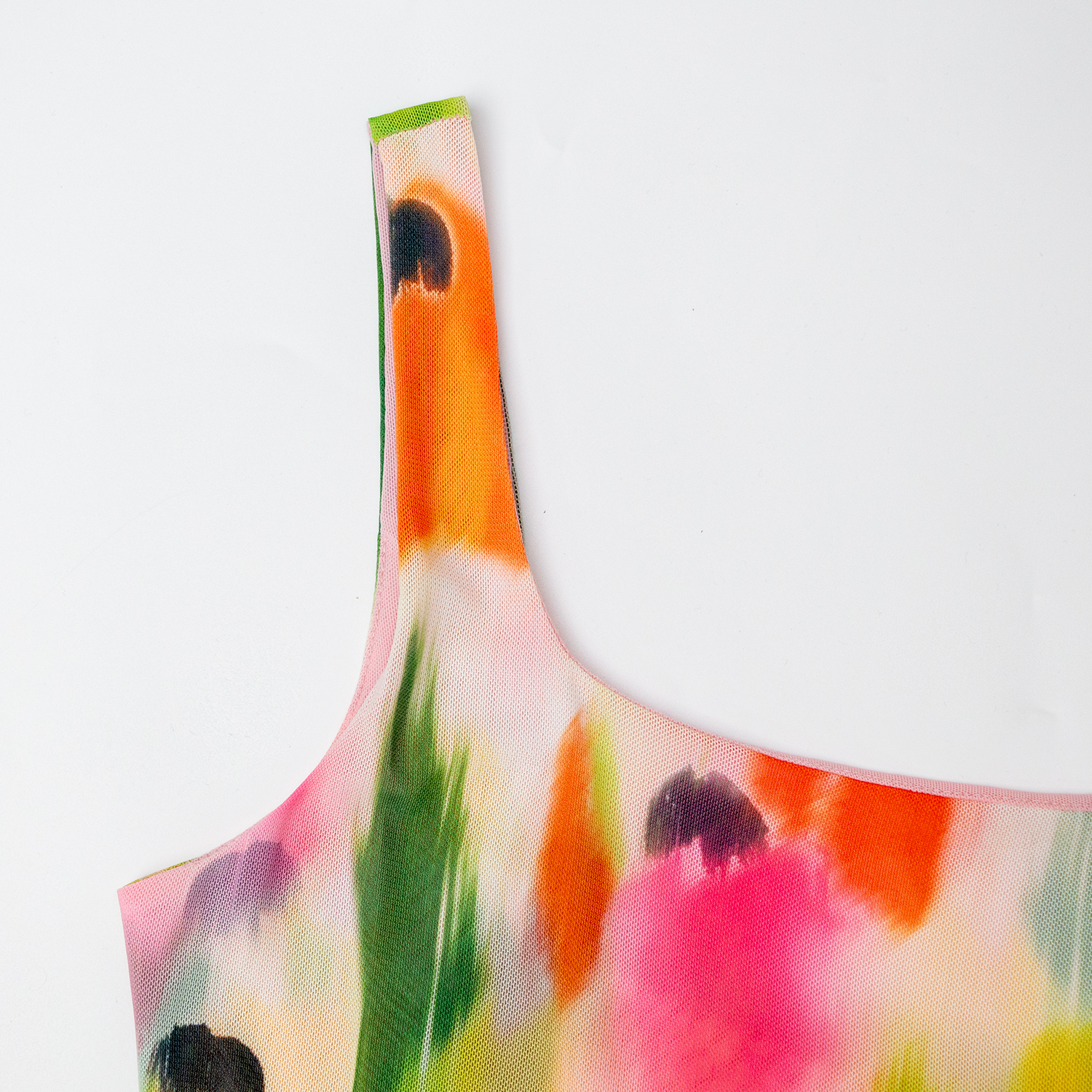 New color printed camisole dress