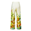 Fashionable new printed thin straight leg pants