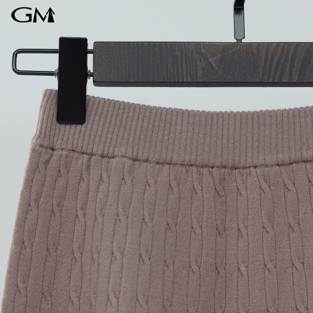 New Knitted Elastic Waist Skirt