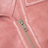 New solid color V-neck zipper jacket